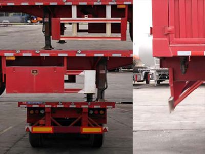 Jinlong Dongjie brand automobiles TDJ9400CCYD Gantry transport semi-trailer