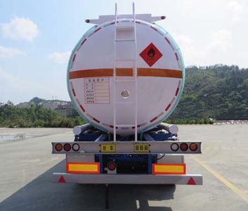 Haifulong  PC9404GRY1 Flammable liquid tank transport semi-trailer