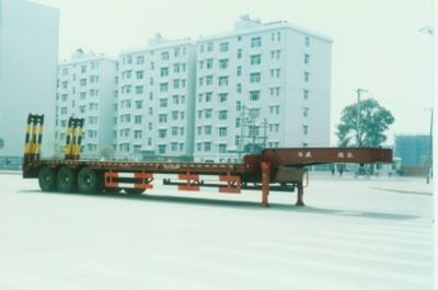 Hua Wei Chi Le  SGZ9280TDP Low flatbed semi-trailer