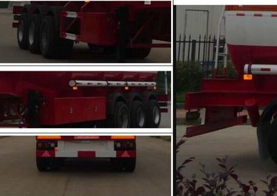 Special transport  DTA9406GRY Aluminum alloy flammable liquid tank transport semi-trailer