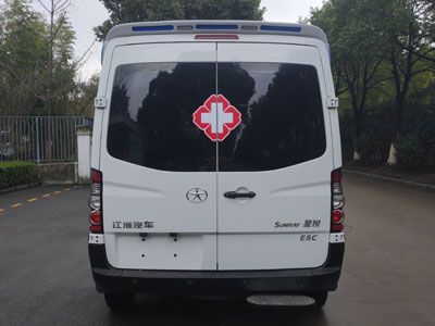 Jianghuai brand automobiles HFC5047XJHK1M1DS ambulance