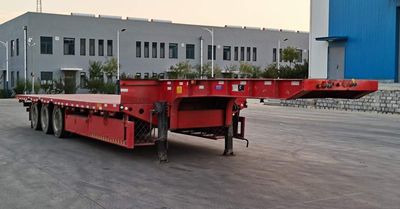 Xitai brand automobile LGT9400TDP Low flatbed semi-trailer