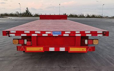 Xitai brand automobile LGT9400TDP Low flatbed semi-trailer