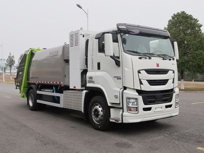 Zhonglian Automobile ZBH5181ZYSQLFCEV Fuel cell compressed garbage truck