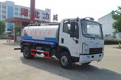 Zhongqi Liwei brand automobiles HLW5080GPS5SX watering lorry 