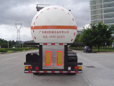 Jiuyuan  KP9400GYS Liquid food transportation semi-trailer