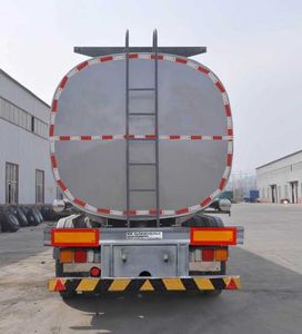 Qilin  QLG9405GSY Aluminum alloy edible oil transportation semi-trailer