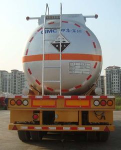 CIMC ZJV9401GFWSZ Tank transport semi-trailer for corrosive substances