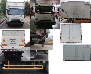 Jiangling Motors JX5045XXYTGA25 Box transport vehicle