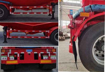 Minhongshun  MHS9403GFL Medium density powder material transportation semi-trailer