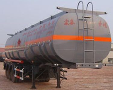 Zhengkang Hongtai brand automobiles HHT9401GHYA Chemical liquid transportation semi-trailer