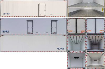 Chuanka  HYN5310XLCCA6 Refrigerated truck