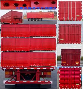 Weizheng Baiye  WZB9401XXYE Box transport semi-trailer