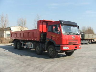 Jiefang Automobile CA3312P2K24L2T4E Flat head diesel dump truck