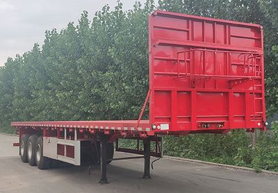 Jiyue  SPC9400TPB Flat transport semi-trailer