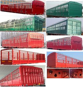 Zhongyu Guoyu brand automobiles ZGY9400CCY Gantry transport semi-trailer