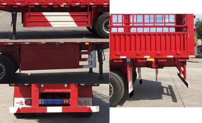 Zhongyu Guoyu brand automobiles ZGY9400CCY Gantry transport semi-trailer