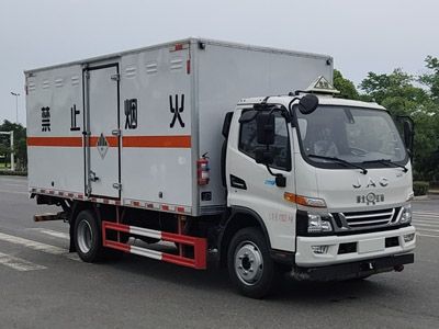 Jiangte brand automobiles JDF5120XZWHFC6 Miscellaneous dangerous goods box transport vehicle