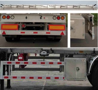 Shaanxi Automobile SHN9400GRYP4451 Aluminum alloy flammable liquid tank transport semi-trailer