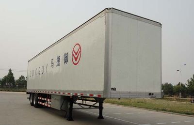 Yujima  YJM9280XXY Aluminum alloy box transport semi-trailer