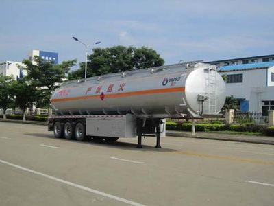 Yunli  LG9401GYY Aluminum alloy oil transport semi-trailer