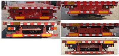 Yanzhao Chunhui  HHC9400TDP Low flatbed semi-trailer