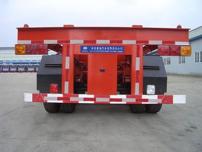 Huanghai  DD9401TJZG Container transport semi-trailer