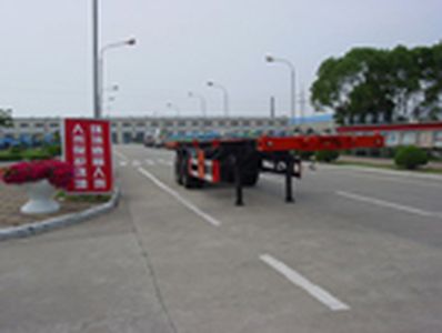 Ronghao  SWG9350TJZG Skeleton container transport semi-trailer