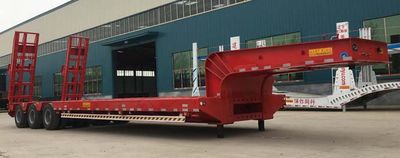 Luffy YFZ9407TDPXZ Low flatbed semi-trailer