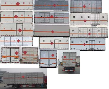 Fengba  STD5260XRYCA6 Flammable liquid box transport vehicle