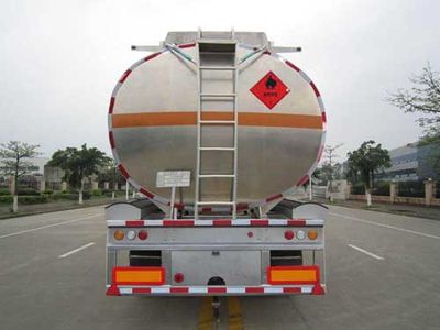 Yunli  LG9353GYY Aluminum alloy oil transport semi-trailer