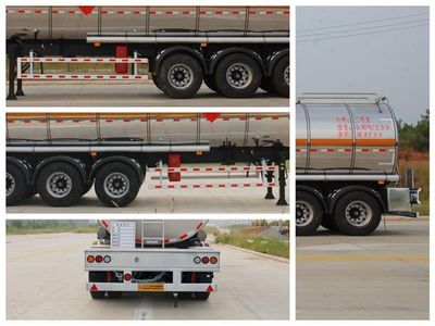 Qixing  QXC9405GRYA Flammable liquid tank transport semi-trailer