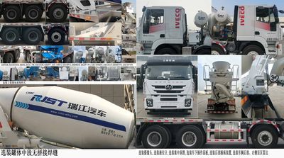 Ruijiang  WL5319GJBCQ30N Concrete mixing transport vehicle