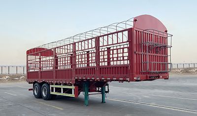 Qilu Huatong brand automobilesNJZ9350CCYEGantry transport semi-trailer