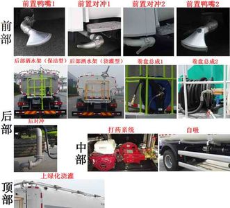 Zhonglian Automobile ZLJ5162GQXLZE5 Cleaning car