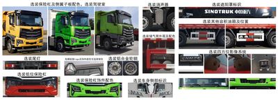 Haowo  ZZ3317V326KF1 Dump truck