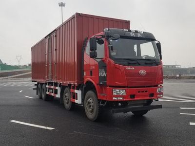 Jiefang Automobile CA5310XXYP62K1L6T4A1E6Z Box transport vehicle