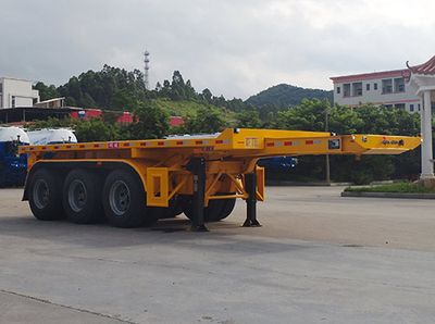 Mingwei  CMW9408ZZXP Flat dump semi-trailer