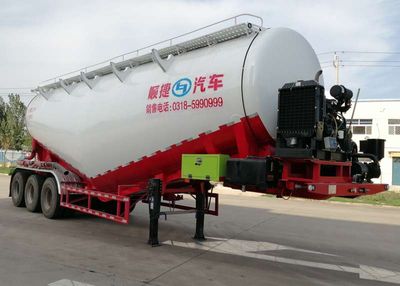 Chuanteng  HBS9403GFL Medium density powder material transportation semi-trailer