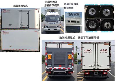 Jianghuai brand automobiles HFC5042XLCSEV2 Battery swapping pure electric refrigerated vehicle