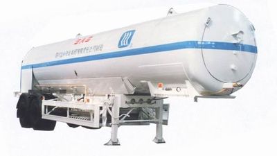 Chuan brand automobile KQF9380GDYFSD Low temperature liquid transport semi-trailer