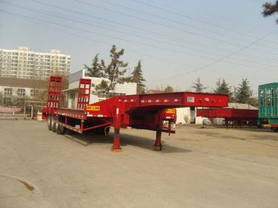 Taicheng  LHT9404TDP Low flatbed semi-trailer