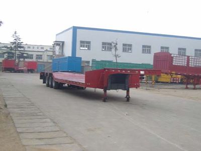 Taicheng  LHT9404TDP Low flatbed semi-trailer