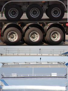 Tongyada  CTY9400GFLTL40 Aluminum alloy medium density powder material transportation semi-trailer