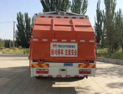 Ningqi brand automobiles HLN5161ZYSE5 Compressed garbage truck