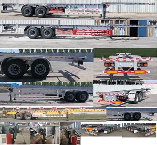 Weizheng Baiye  WZB9350TJZE Container transport semi-trailer