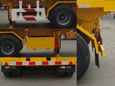 Liangshan Dongyue  CSQ9401ZZXP Flat dump semi-trailer