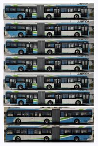 Chinese license plate cars TEG6180BEV02 Pure electric articulated city buses