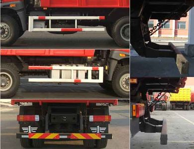 Jiefang Automobile CA3202P2K2T1AE Flat head diesel dump truck