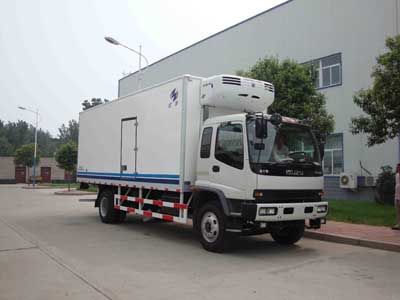 Hongyu  HYJ5140XLCA Refrigerated truck